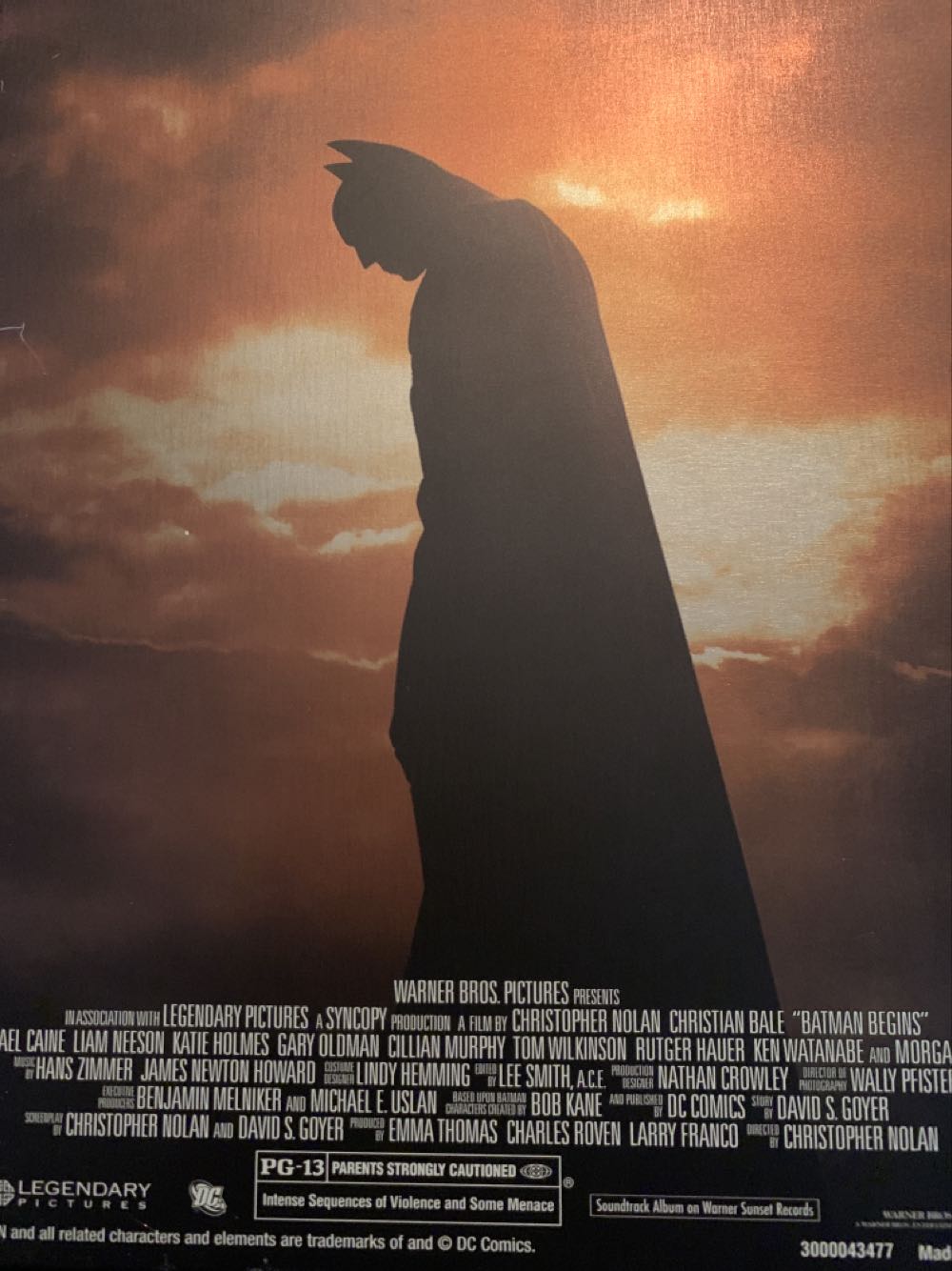 Batman Begins(steelbook) Blu-ray movie collectible [Barcode 7321922729590] - Main Image 2