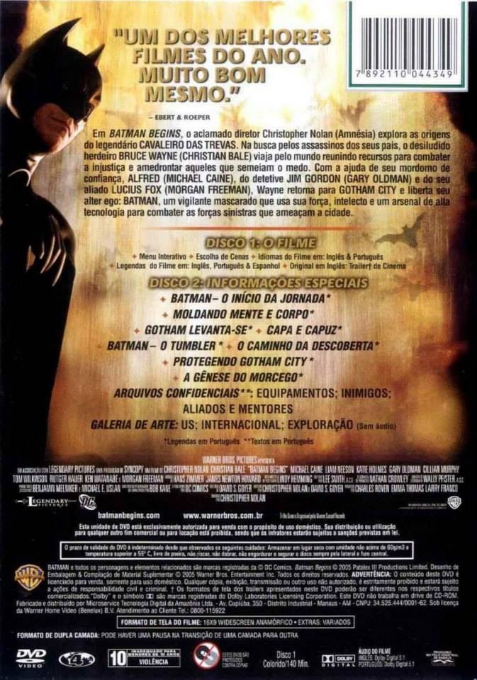 Upc Lookup For 8221140##### DVD movie collectible [Barcode 7892110044349] - Main Image 2