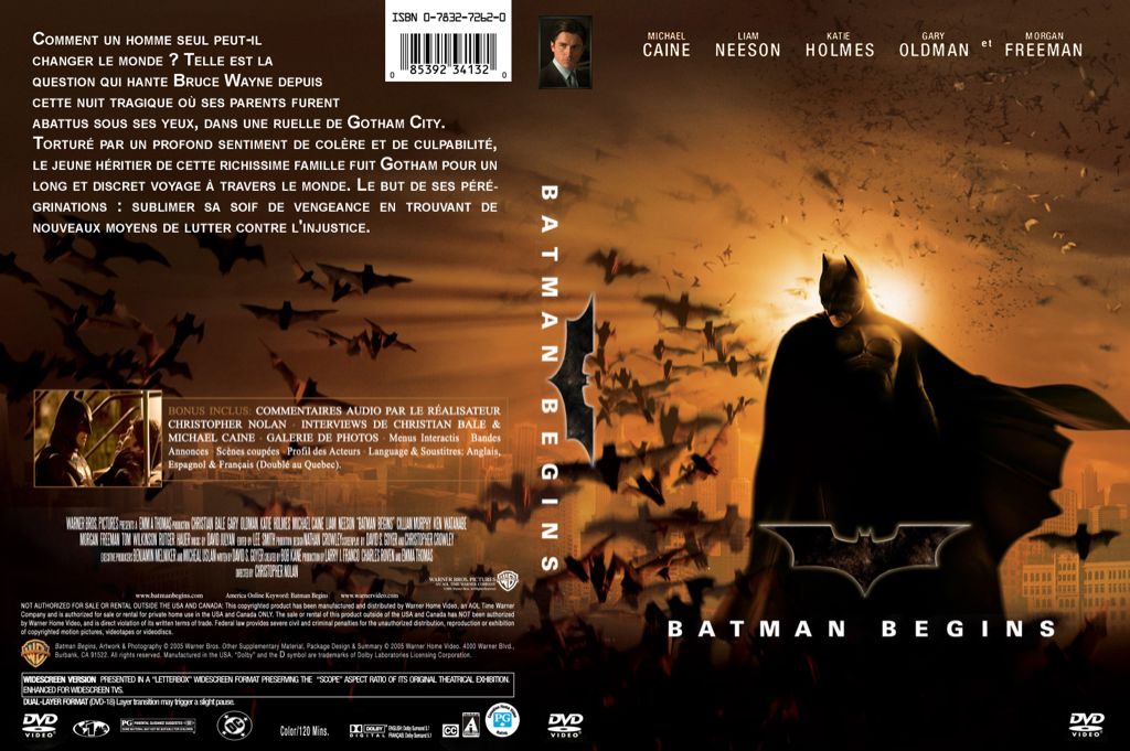 Batman Begins DVD movie collectible - Main Image 2