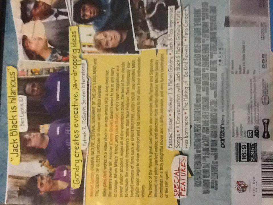 Be Kind Rewind DVD movie collectible [Barcode 9397911242591] - Main Image 2