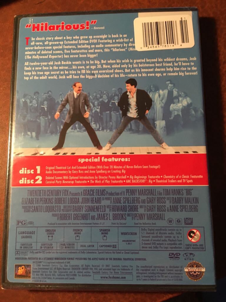 Big Apple TV movie collectible [Barcode 024543760146] - Main Image 2
