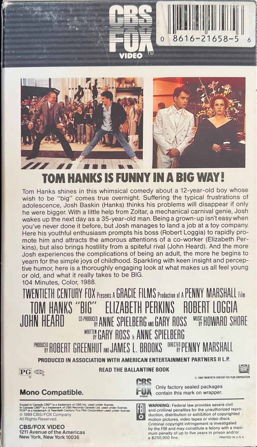 Big Apple TV movie collectible [Barcode 086162165856] - Main Image 2