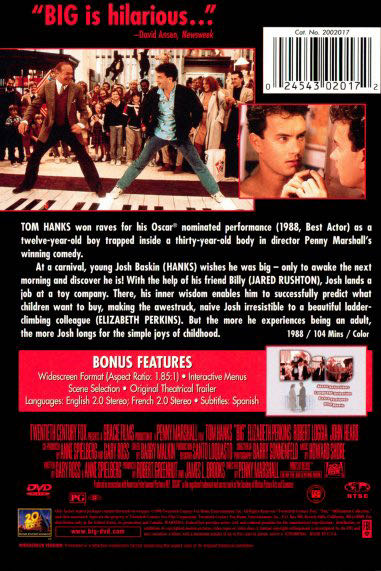 Big DVD movie collectible [Barcode 8712626003380] - Main Image 2