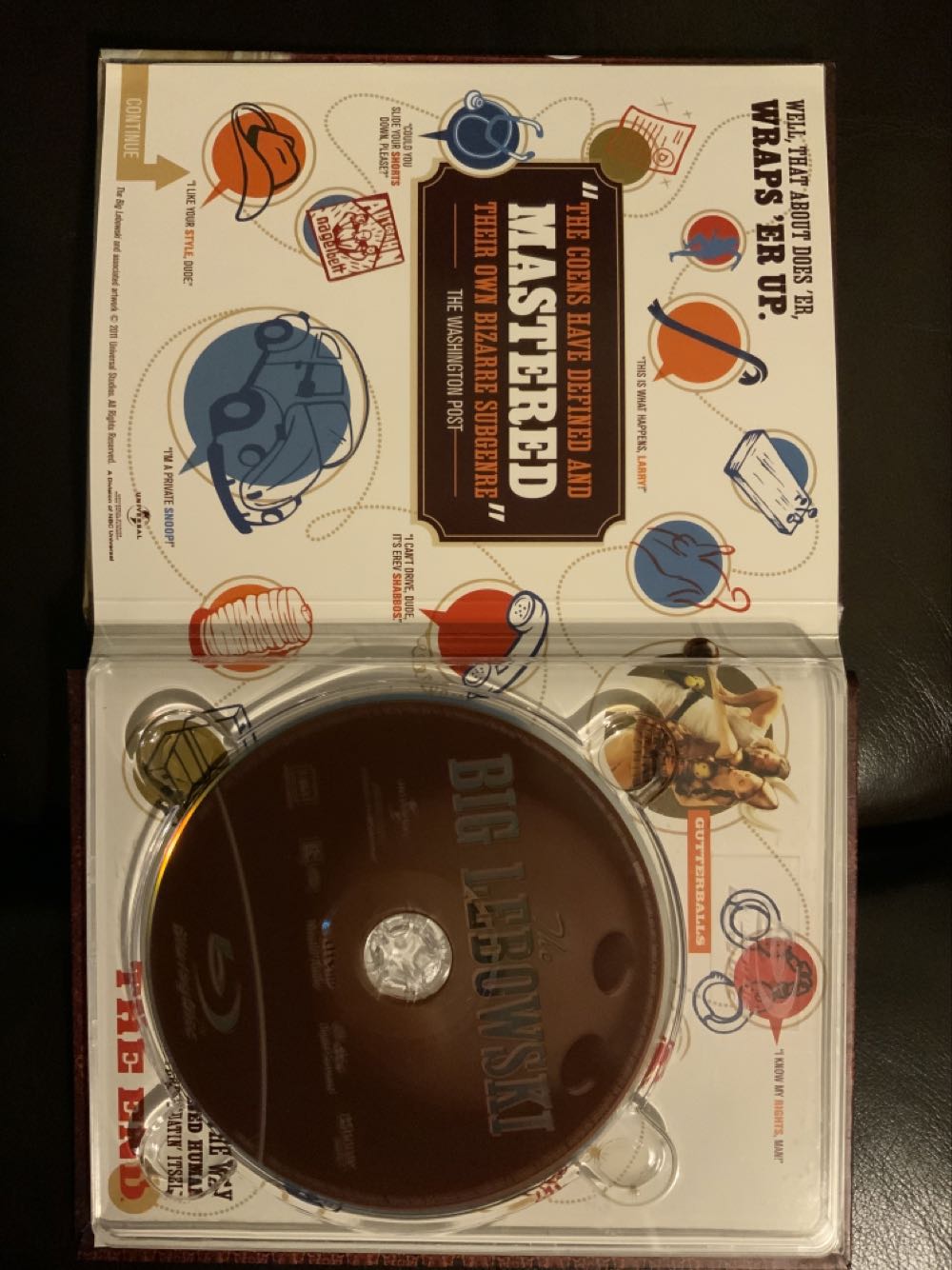 The Big Lebowski Blu-ray movie collectible [Barcode 1027181049085] - Main Image 4
