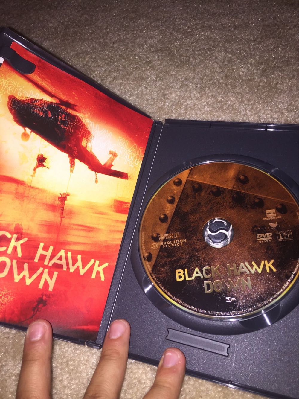Black Hawk Down DVD movie collectible [Barcode 043396155831] - Main Image 3