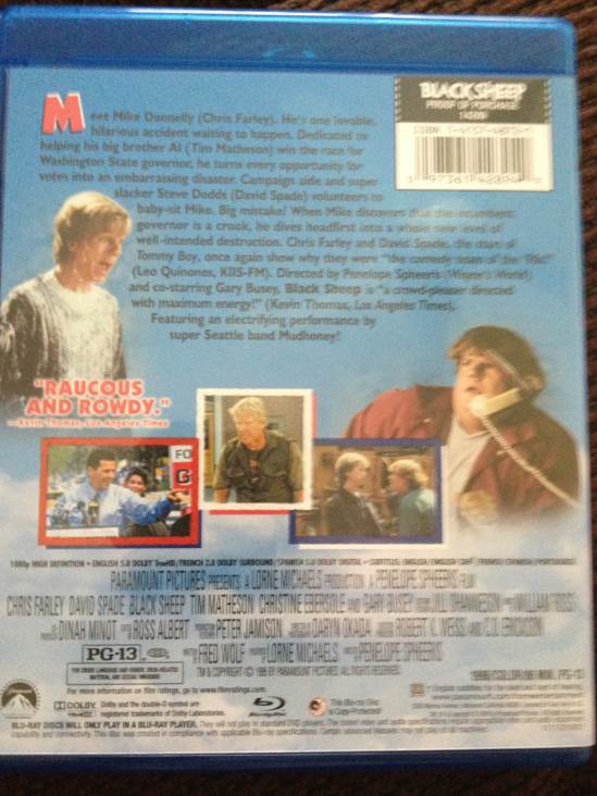 Black Sheep Fandango at Home movie collectible [Barcode 097361428949] - Main Image 2