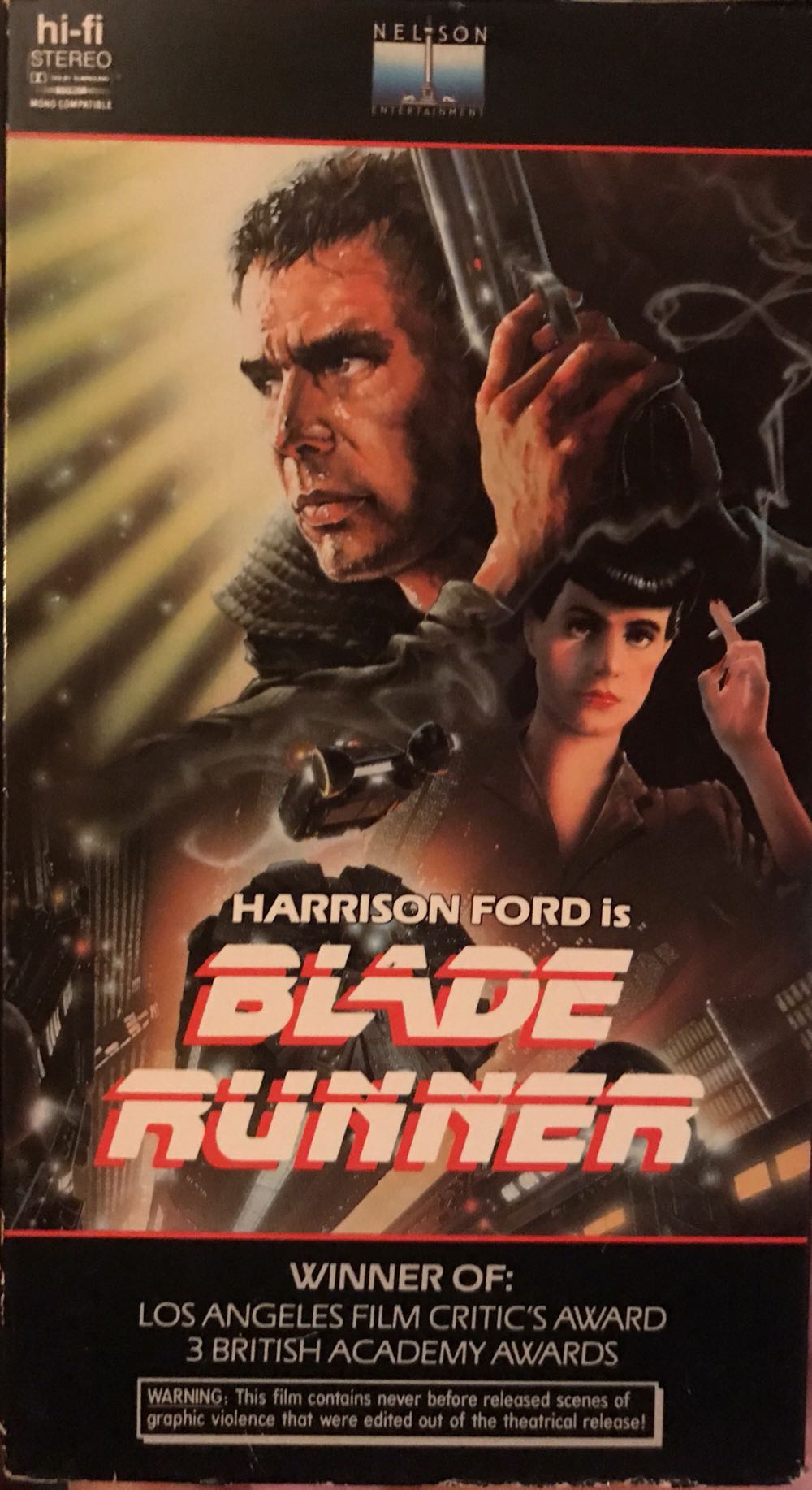 Blade Runner VHS movie collectible [Barcode 042995138030] - Main Image 3