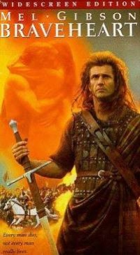 Braveheart VHS movie collectible [Barcode 097361535036] - Main Image 1