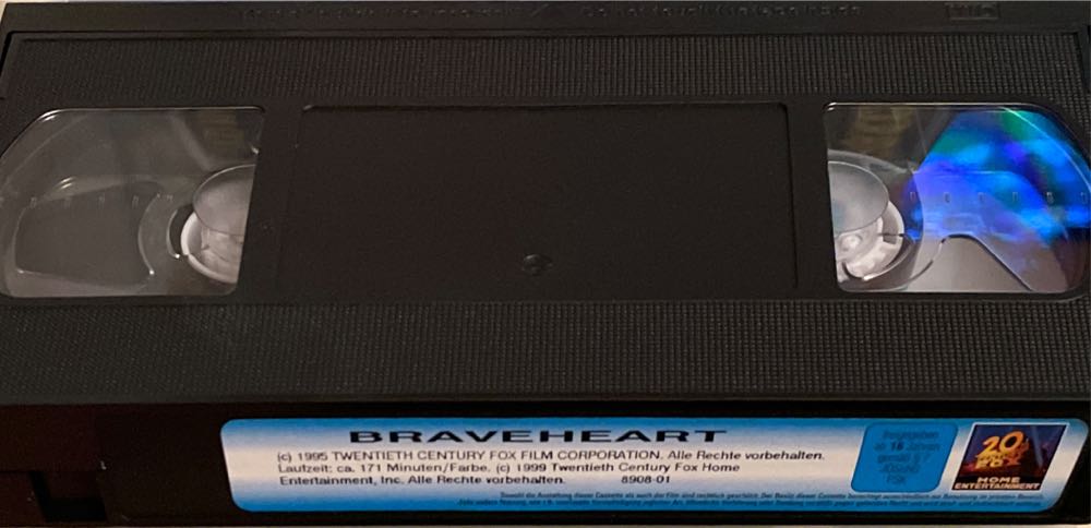 Braveheart VHS movie collectible [Barcode 4010232890801] - Main Image 3