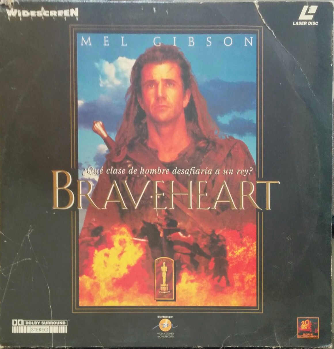 Braveheart Laser Disc movie collectible [Barcode 8425626006045] - Main Image 1