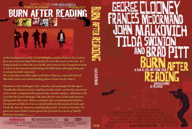 Burn After Reading DVD movie collectible [Barcode 025192122316] - Main Image 2