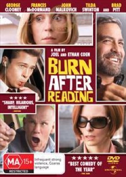 Burn After Reading DVD movie collectible [Barcode 5050582596670] - Main Image 1