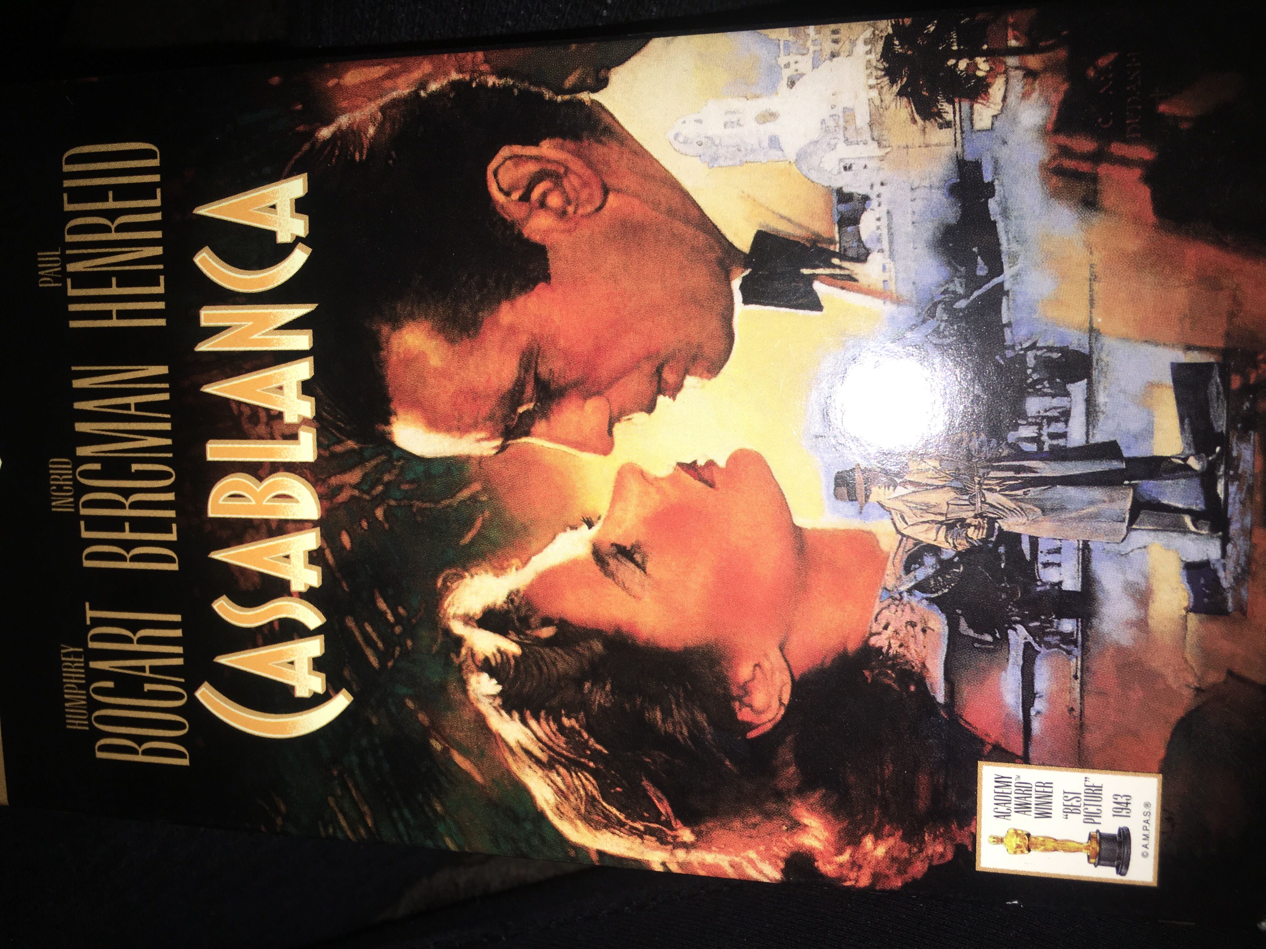 Casablanca VHS movie collectible [Barcode 012569552739] - Main Image 3