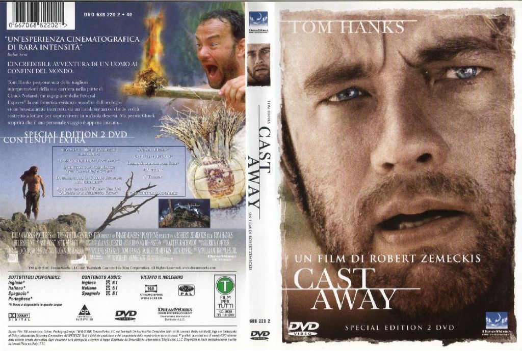 Cast Away ✅ DVD movie collectible [Barcode 667068821925] - Main Image 2