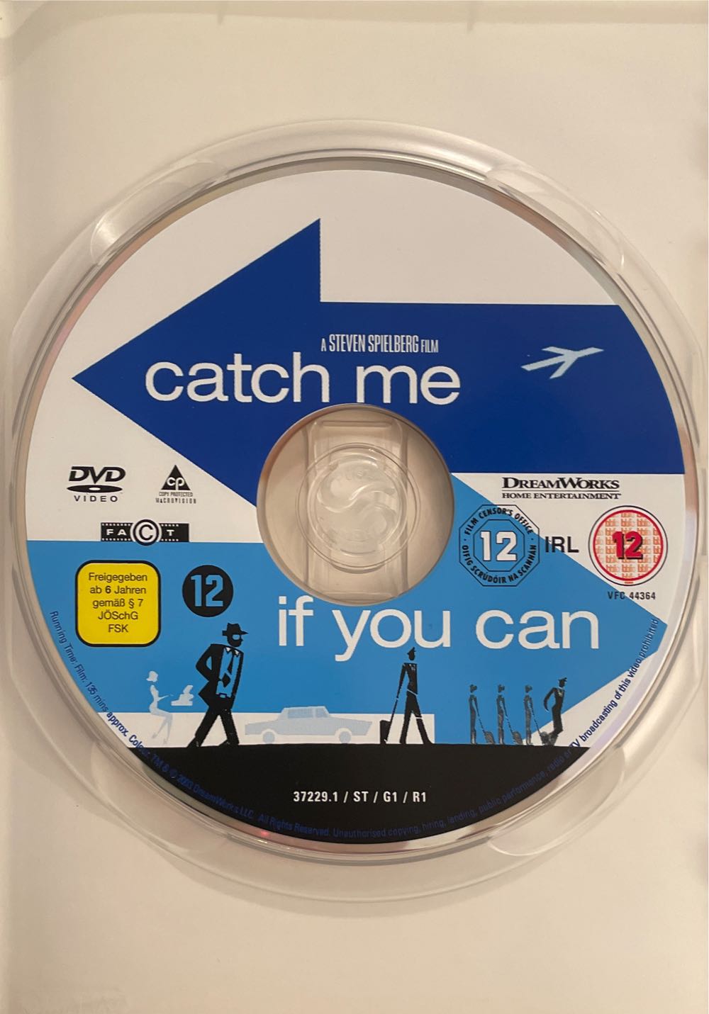 Catch Me If You Can DVD movie collectible [Barcode 5050583004587] - Main Image 3