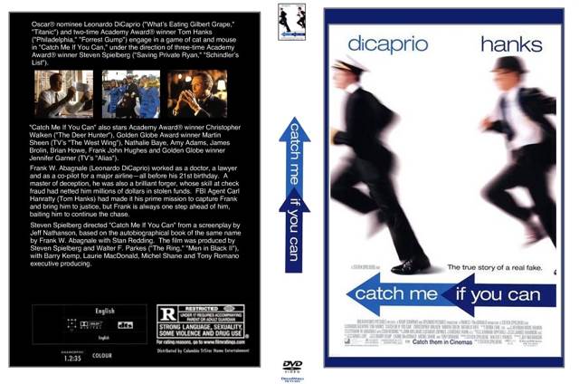 Catch Me If You Can DVD movie collectible [Barcode 6004416052176] - Main Image 2