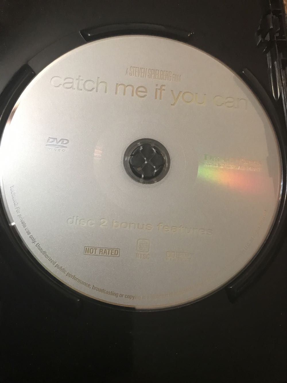 Catch Me If You Can DVD movie collectible [Barcode 678149033229] - Main Image 4