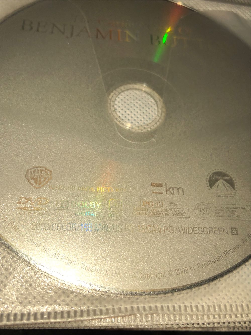 (002) Curious Case Of Benjamin Button, The DVD-R movie collectible [Barcode 032429256706] - Main Image 4