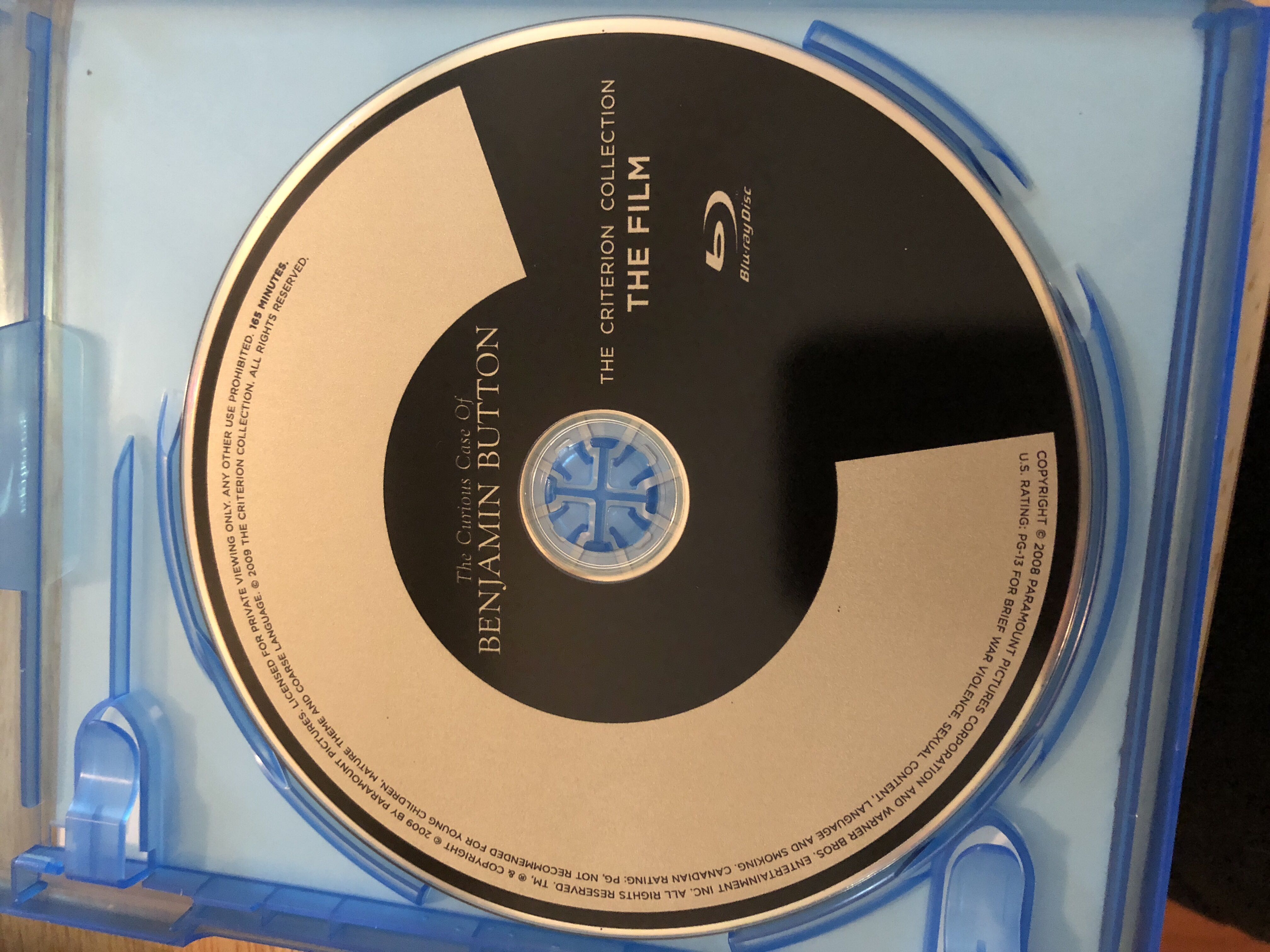 Curious Case Of Benjamin Button, The Blu-ray movie collectible [Barcode 883929301584] - Main Image 3
