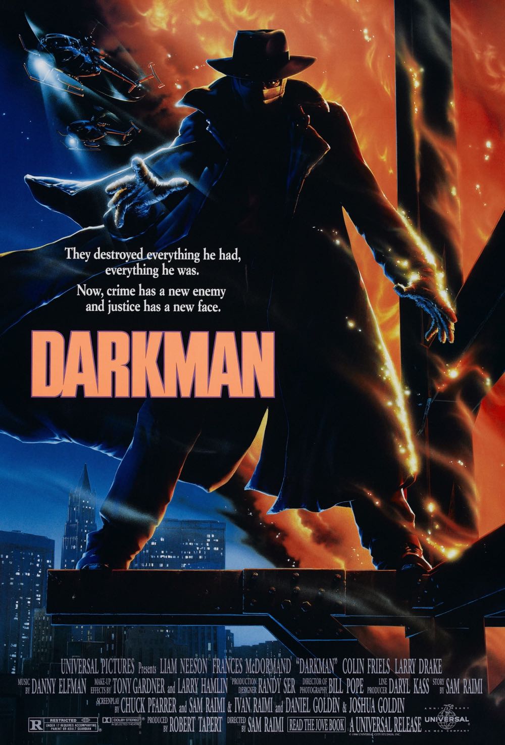Darkman (Fandango) Fandango at Home movie collectible [Barcode 050582519679] - Main Image 3