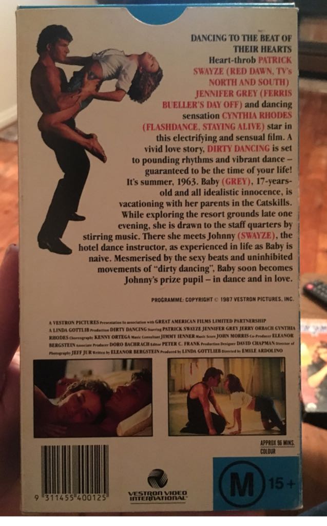 Dirty Dancing VHS movie collectible [Barcode 012236053132] - Main Image 2