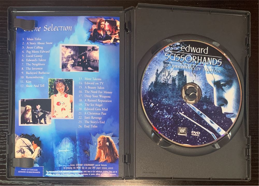 Edward Scissorhands DVD movie collectible [Barcode 024543218159] - Main Image 4