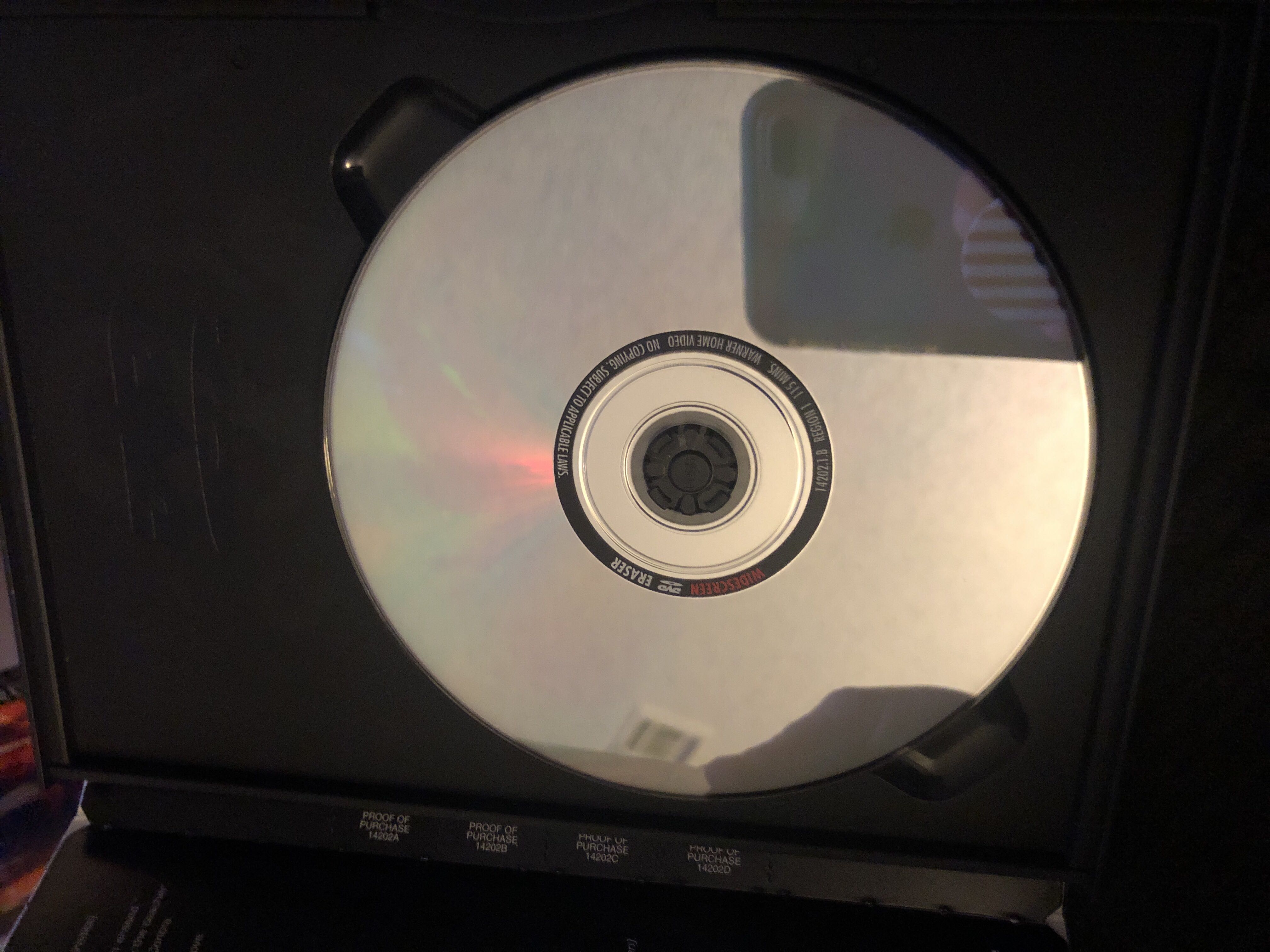 Eraser DVD-R movie collectible [Barcode 085391420224] - Main Image 3