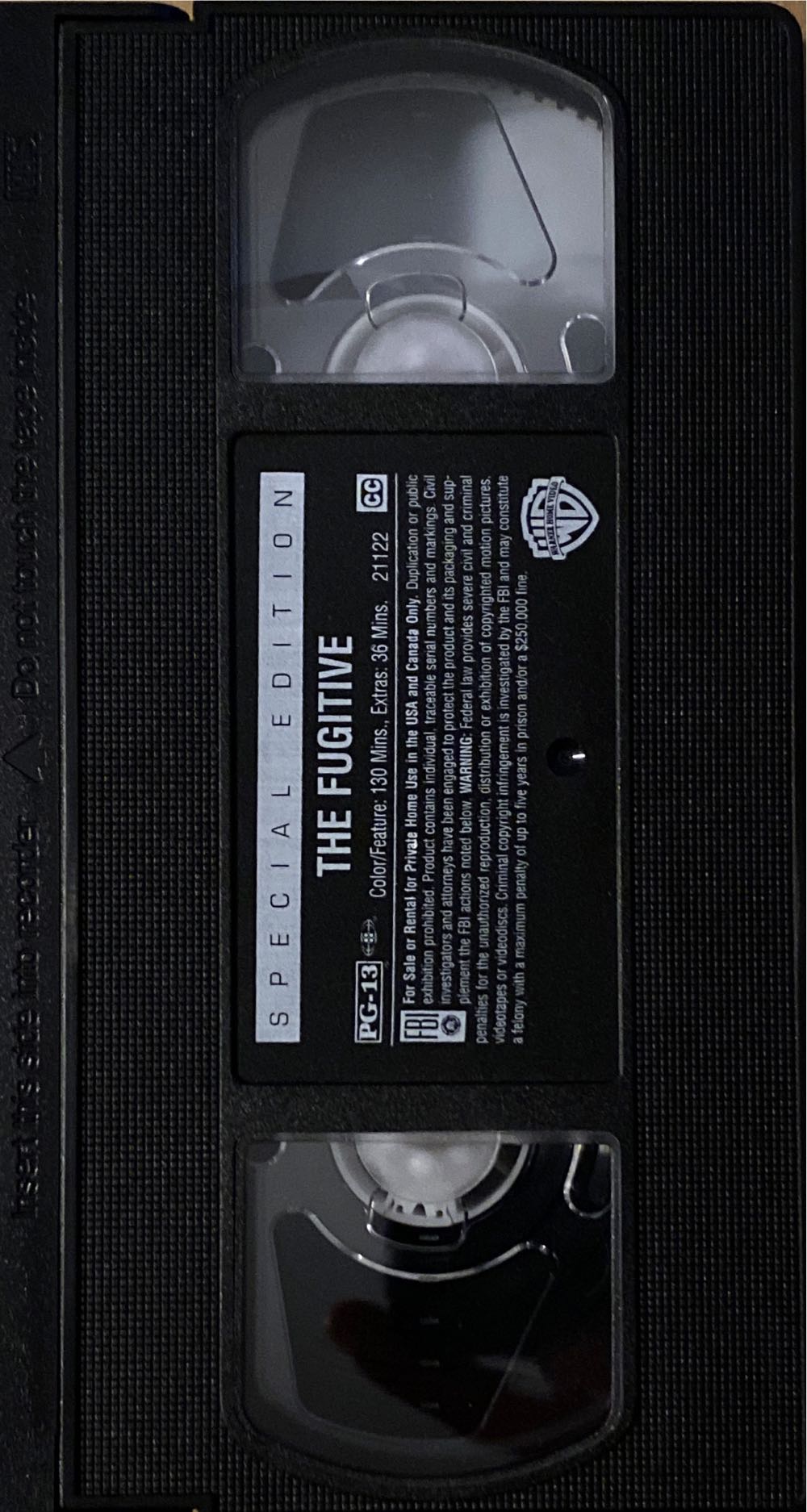 The Fugitive VHS movie collectible [Barcode 085392112234] - Main Image 3