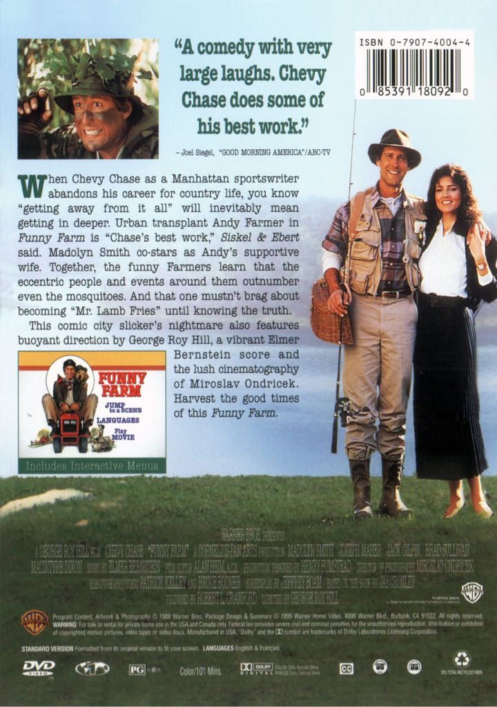 (002) Funny Farm DVD-R movie collectible [Barcode 085391180920] - Main Image 2