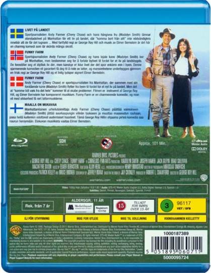 Funny Farm Blu-ray movie collectible [Barcode 9325336009604] - Main Image 2