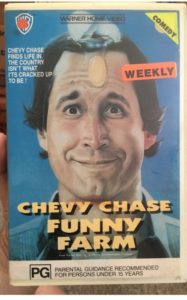 Funny Farm VHS movie collectible - Main Image 1