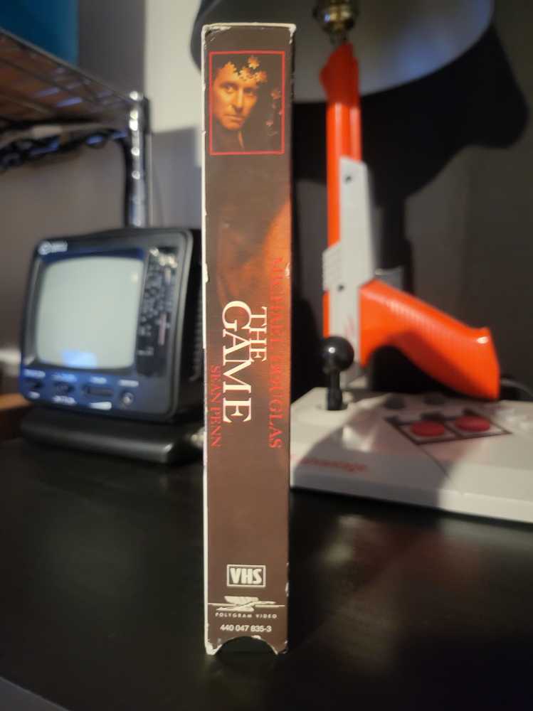The Game VHS movie collectible [Barcode 5050582790818] - Main Image 3