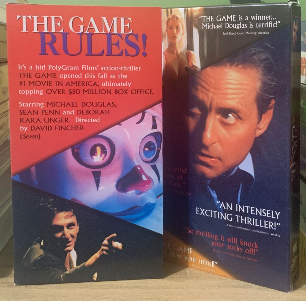 The Game - Screening Copy VHS movie collectible [Barcode 777499718791] - Main Image 3