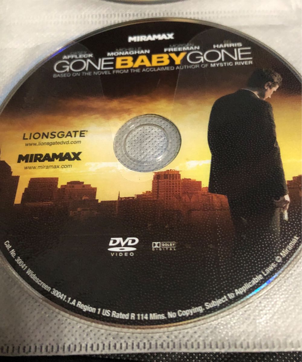 Gone Baby Gone DVD movie collectible [Barcode 7509656210199] - Main Image 4