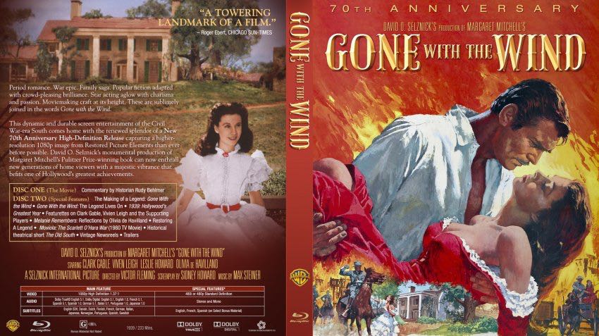 Gone with the Wind DVD movie collectible [Barcode 8809092445292] - Main Image 2