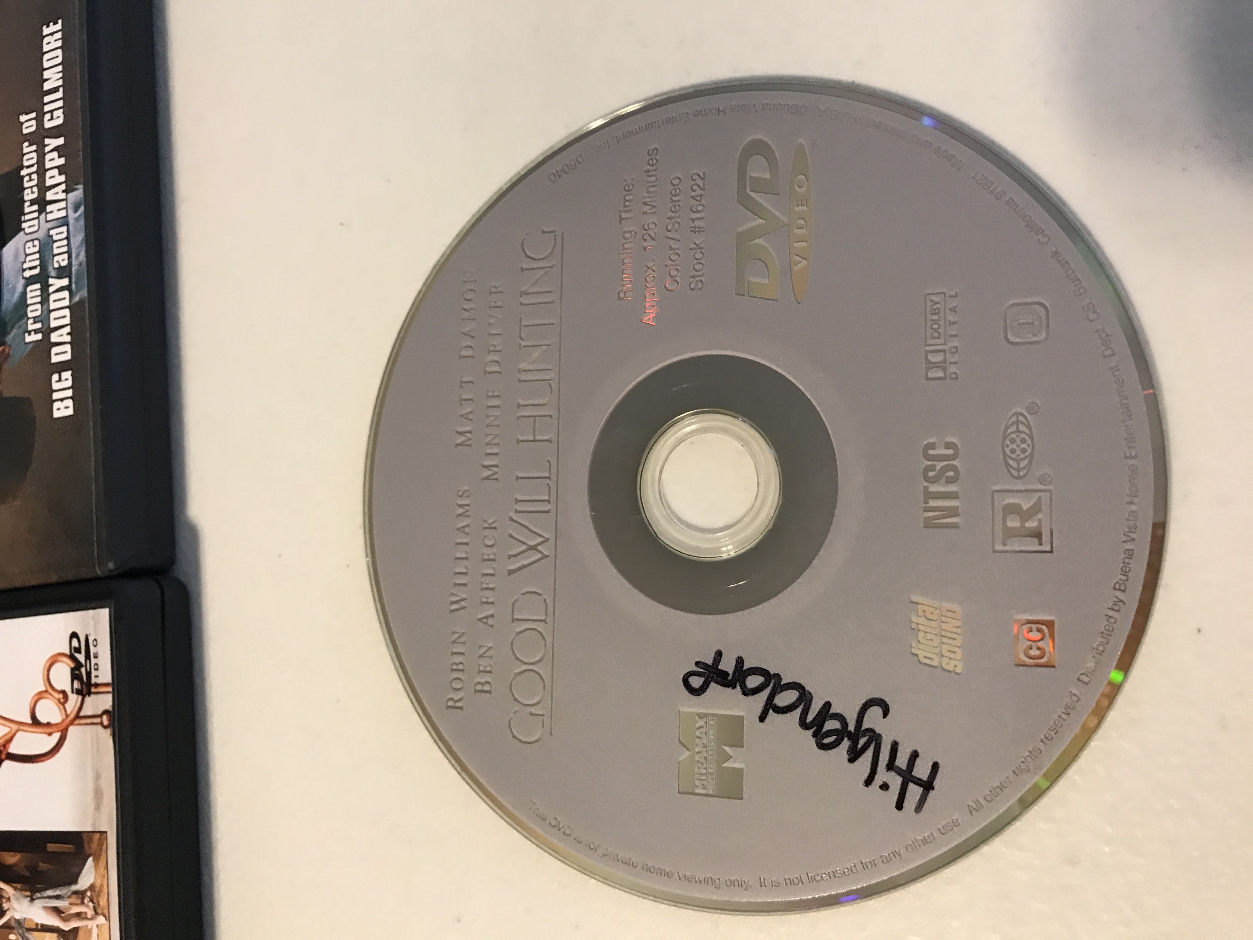 Good Will Hunting DVD movie collectible [Barcode 717951001498] - Main Image 3