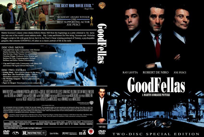 Goodfellas DVD movie collectible [Barcode 7321900120395] - Main Image 2