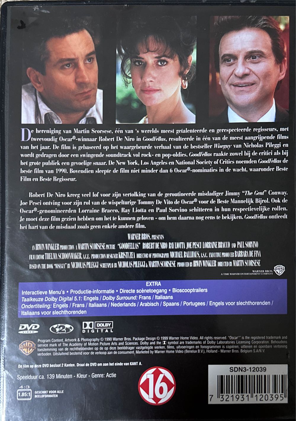 Goodfellas DVD movie collectible [Barcode 7321931120395] - Main Image 2