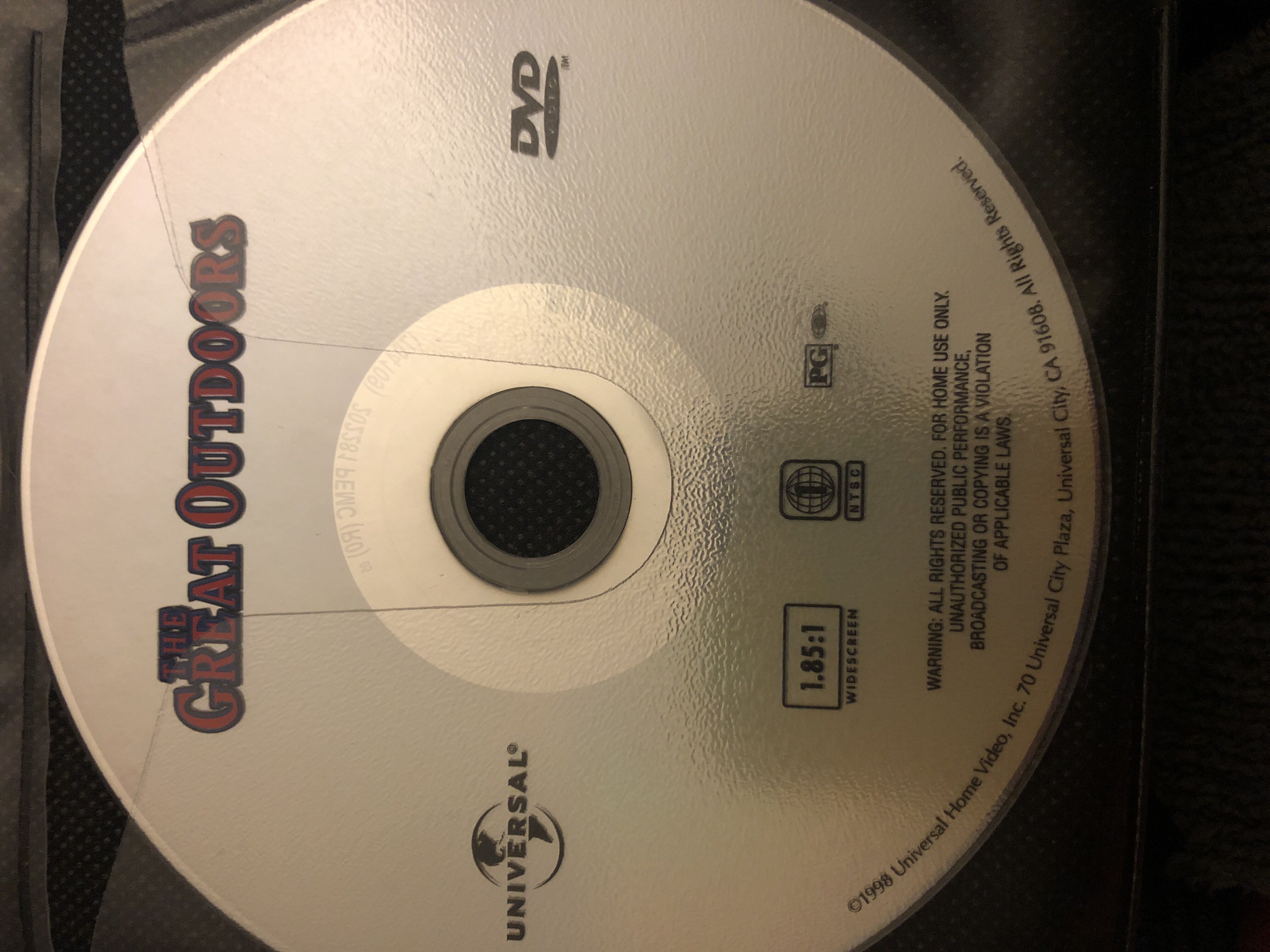 The Great Outdoors DVD movie collectible [Barcode 5050582800753] - Main Image 2