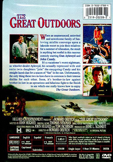 The Great Outdoors DVD movie collectible - Main Image 2