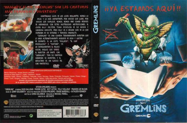 Gremlins DVD movie collectible [Barcode 085391138822] - Main Image 2