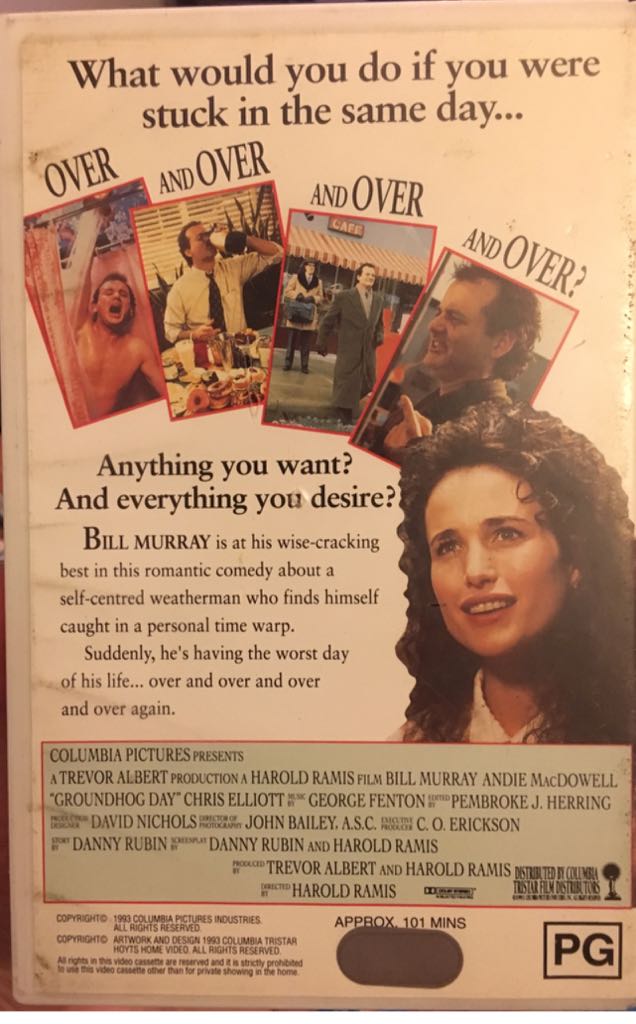 Groundhog Day Laser Disc movie collectible [Barcode 9317731459467] - Main Image 2