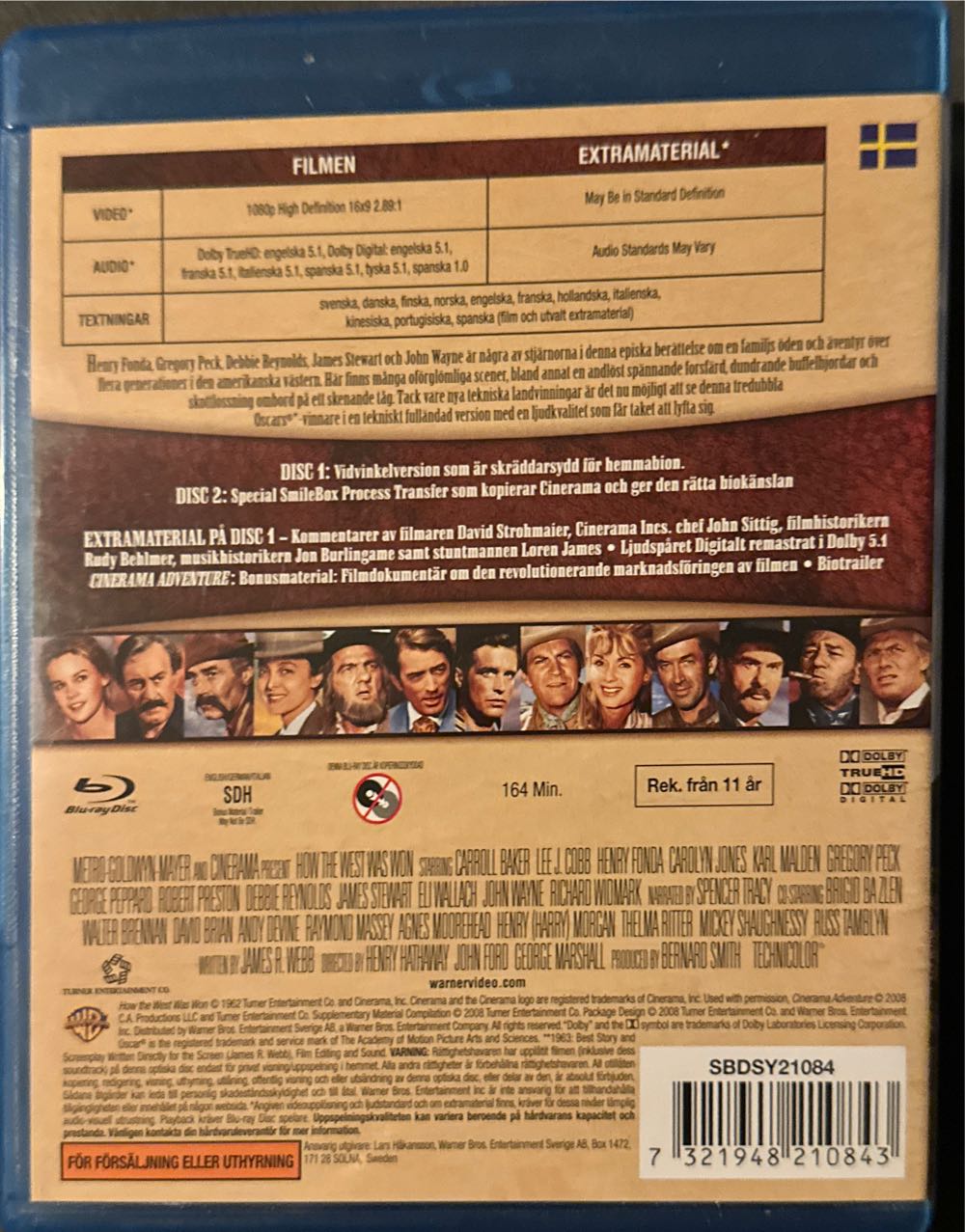 How the West Was Won Digital Copy movie collectible [Barcode 7321948210843] - Main Image 2