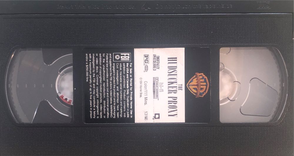 The Hudsucker Proxy VHS movie collectible [Barcode 085391316633] - Main Image 3
