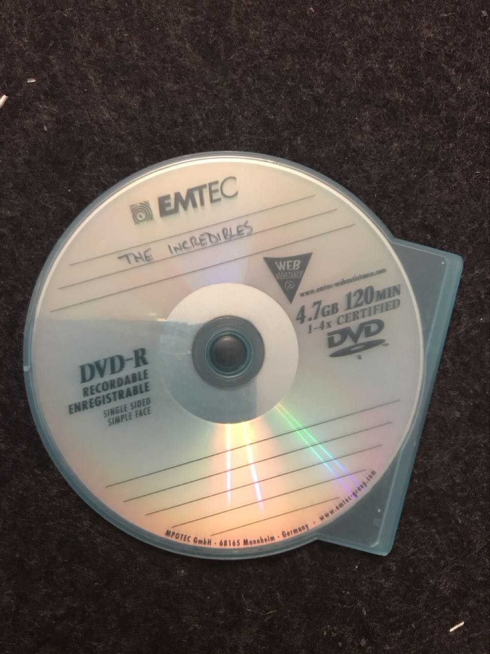 Incríveis, Os DVD movie collectible [Barcode 5017188815598] - Main Image 2