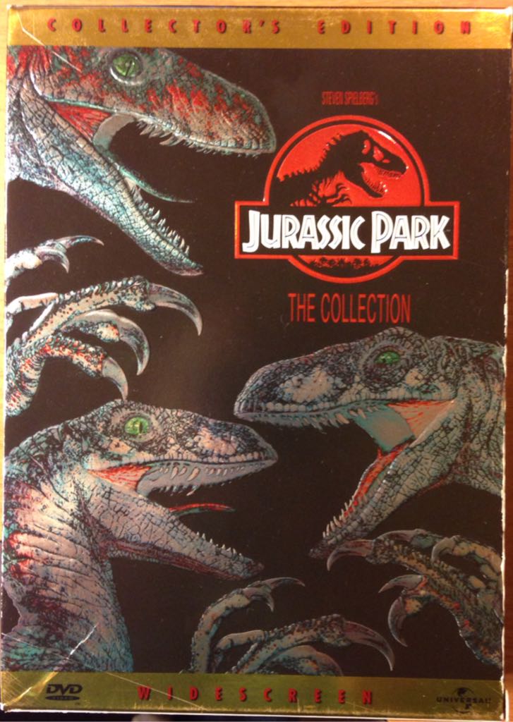 Jurassic Park - The Collection DVD movie collectible [Barcode 025192078927] - Main Image 2