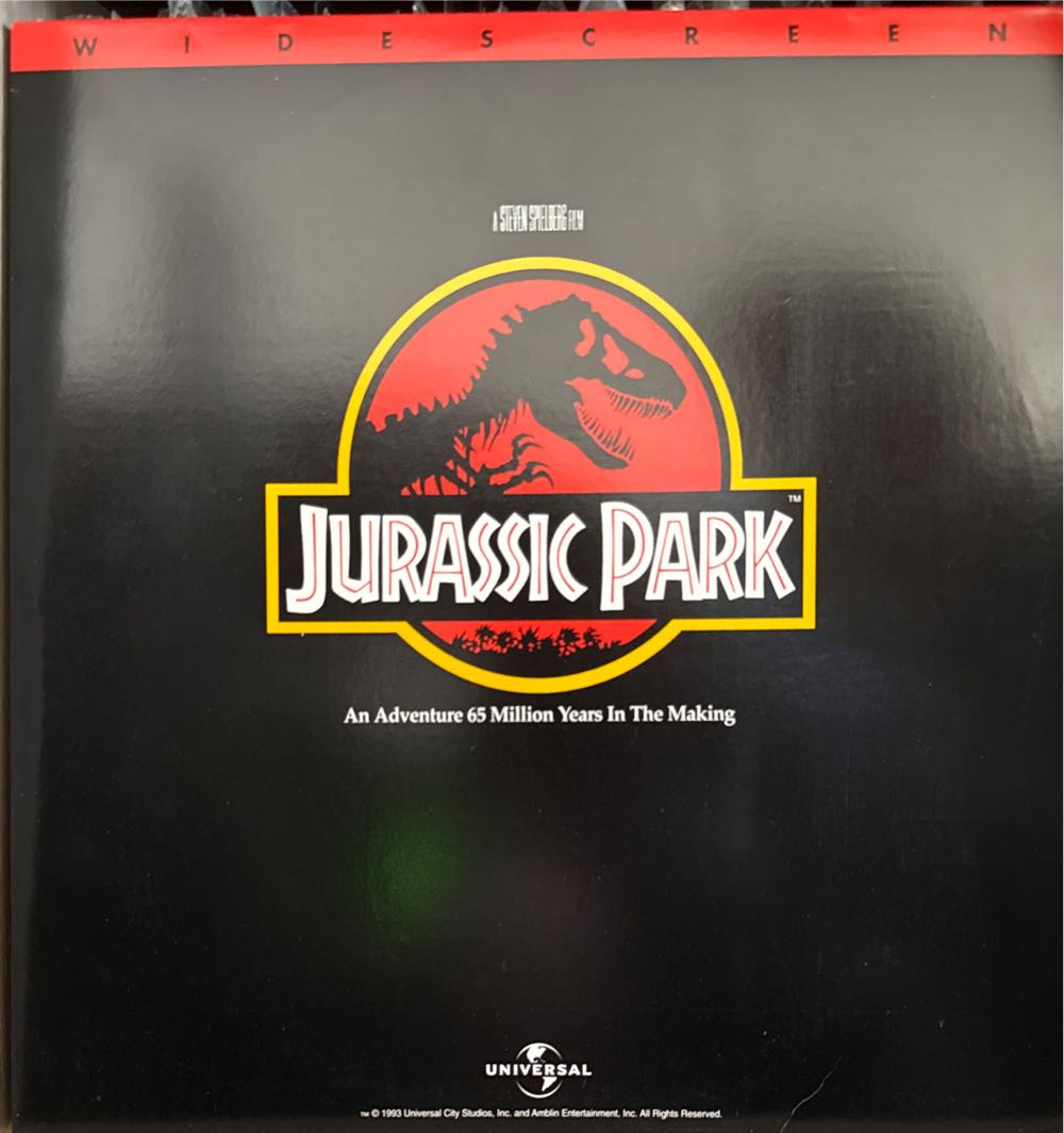 Jurassic Park Laser Disc movie collectible [Barcode 096894333669] - Main Image 3