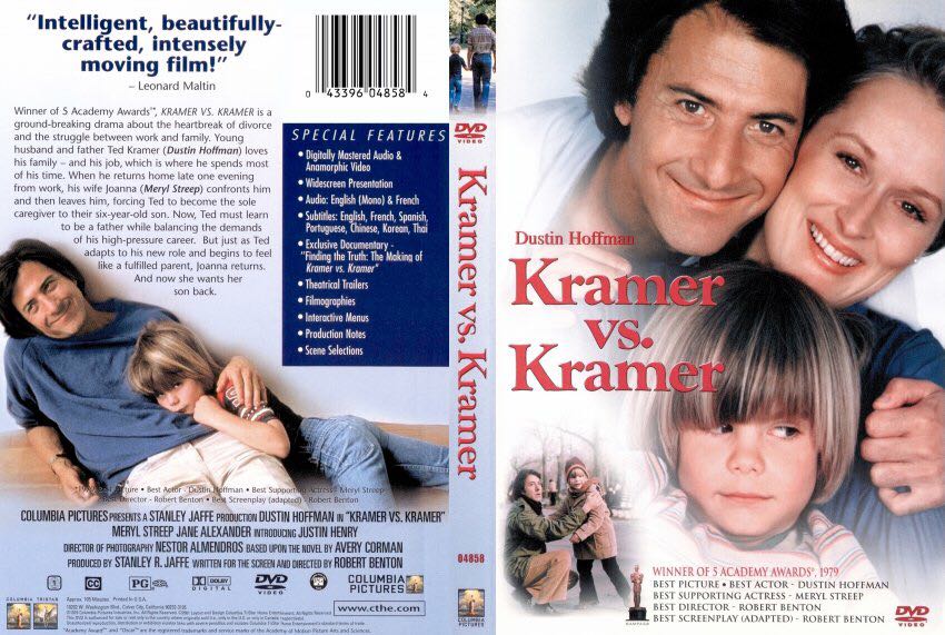 Kramer vs. Kramer DVD movie collectible [Barcode 043396048584] - Main Image 2