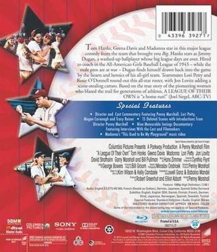 League of Their Own, A Digital Copy movie collectible [Barcode 9317731095009] - Main Image 2