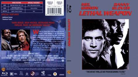 Lethal Weapon 1 Blu-ray movie collectible [Barcode 012560828444] - Main Image 2